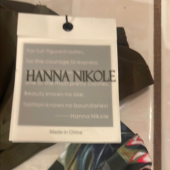 Olive Green Floral Women's Swim Set - Picture 3 of 9